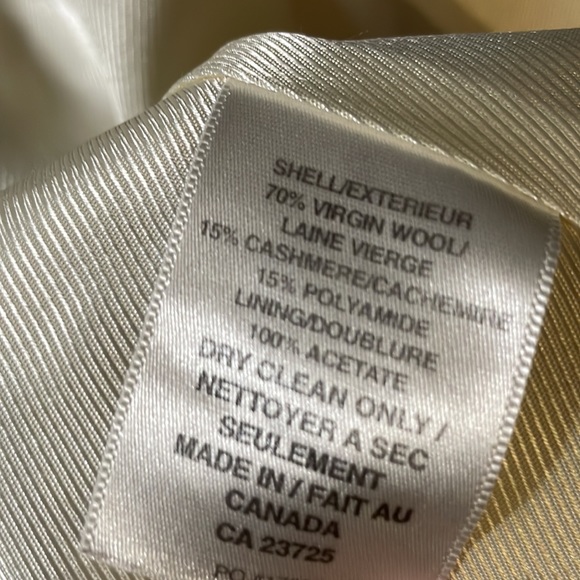 Aritzia Babaton Cashmere Wool Coat - Picture 6 of 14